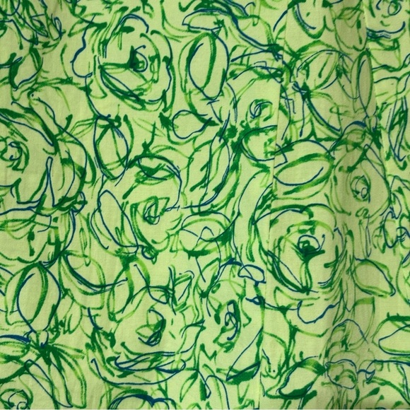 2/$30 Apt 9 A-Line Green & Blue Skirt Size 14 - Picture 5 of 8